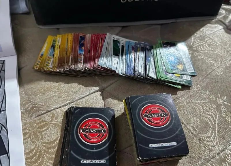Lote 224 cards chaotic - sem repetições 