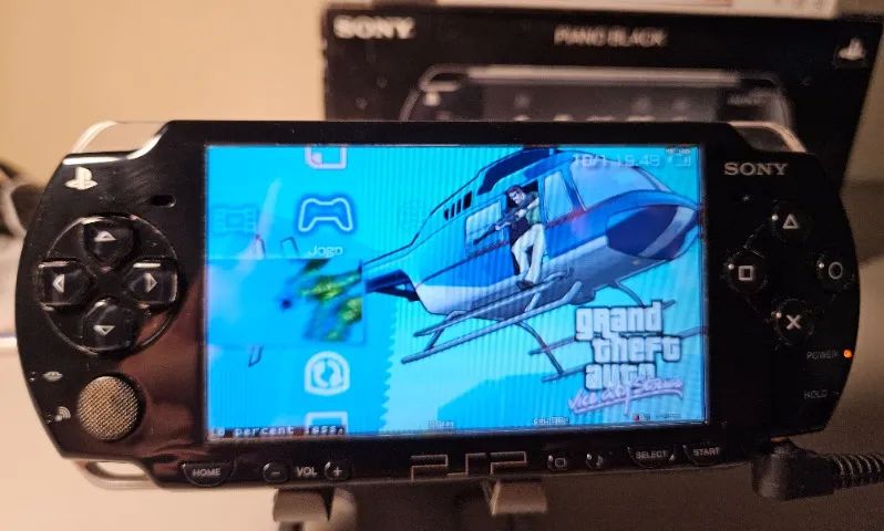 PSP Slim na Caixa Desbloqueado | Ótimo Estado | Com Jogos - Foto 3
