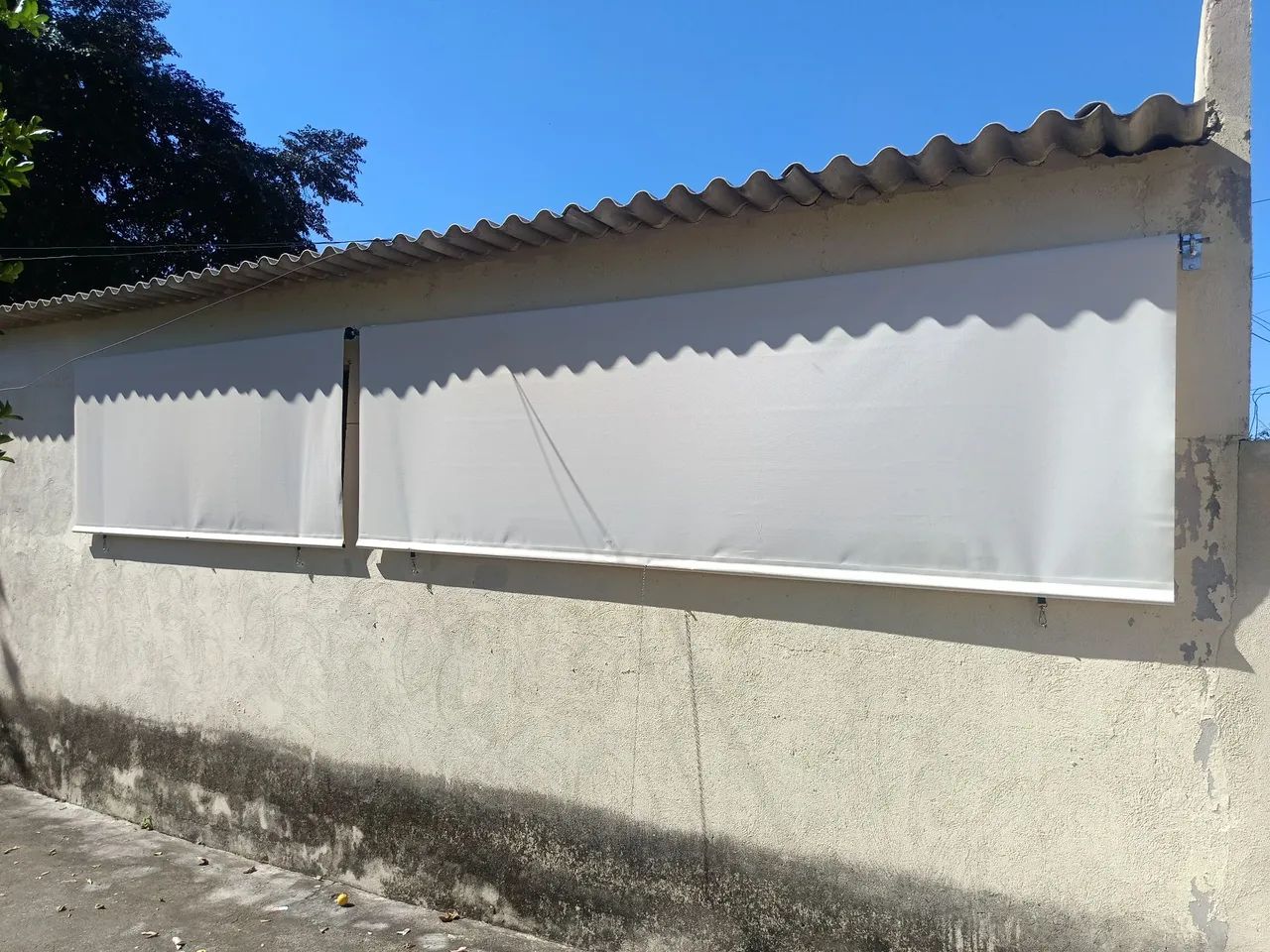 Toldo de mola com tela solar - Foto 2