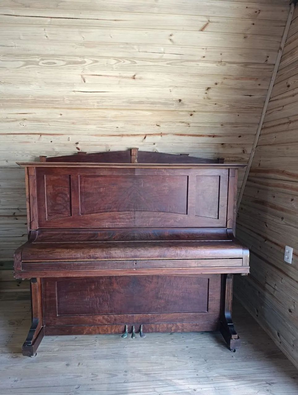 Piano de Corda Estey Piano CO NewYork 1869  - Foto 3