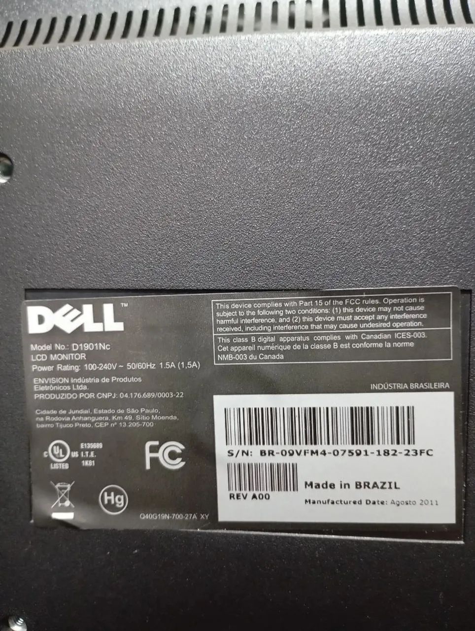 Monitor 19 pol Dell - Foto 2