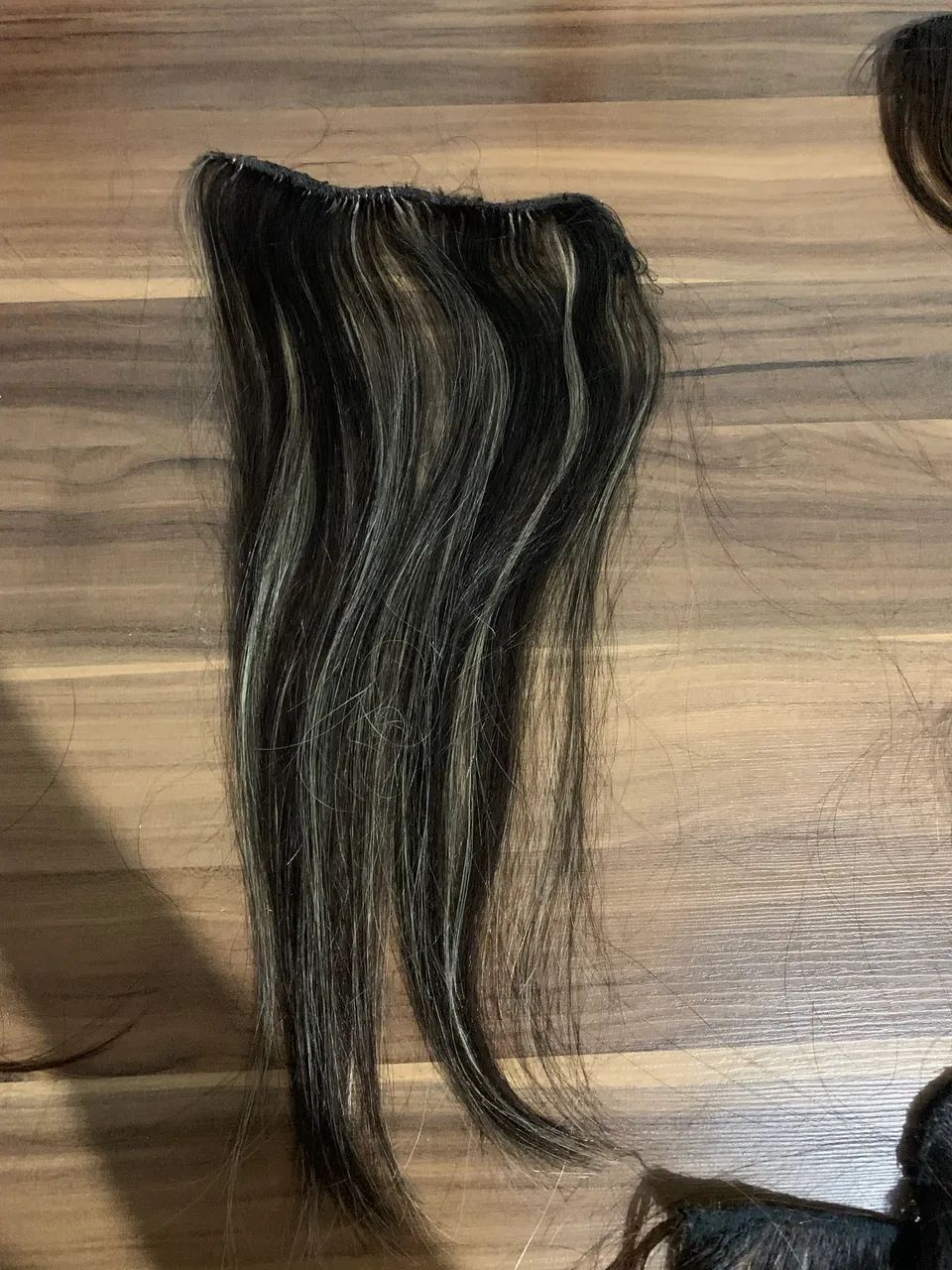 mega hair cabelo humano morena iluminada  - Foto 4