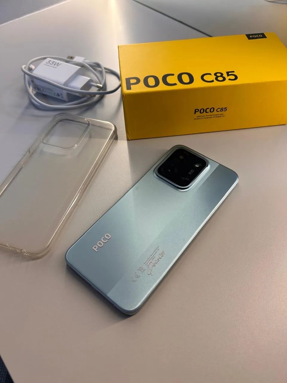 POCO C85 - 256GB - 3 meses de uso apenas  - Foto 4