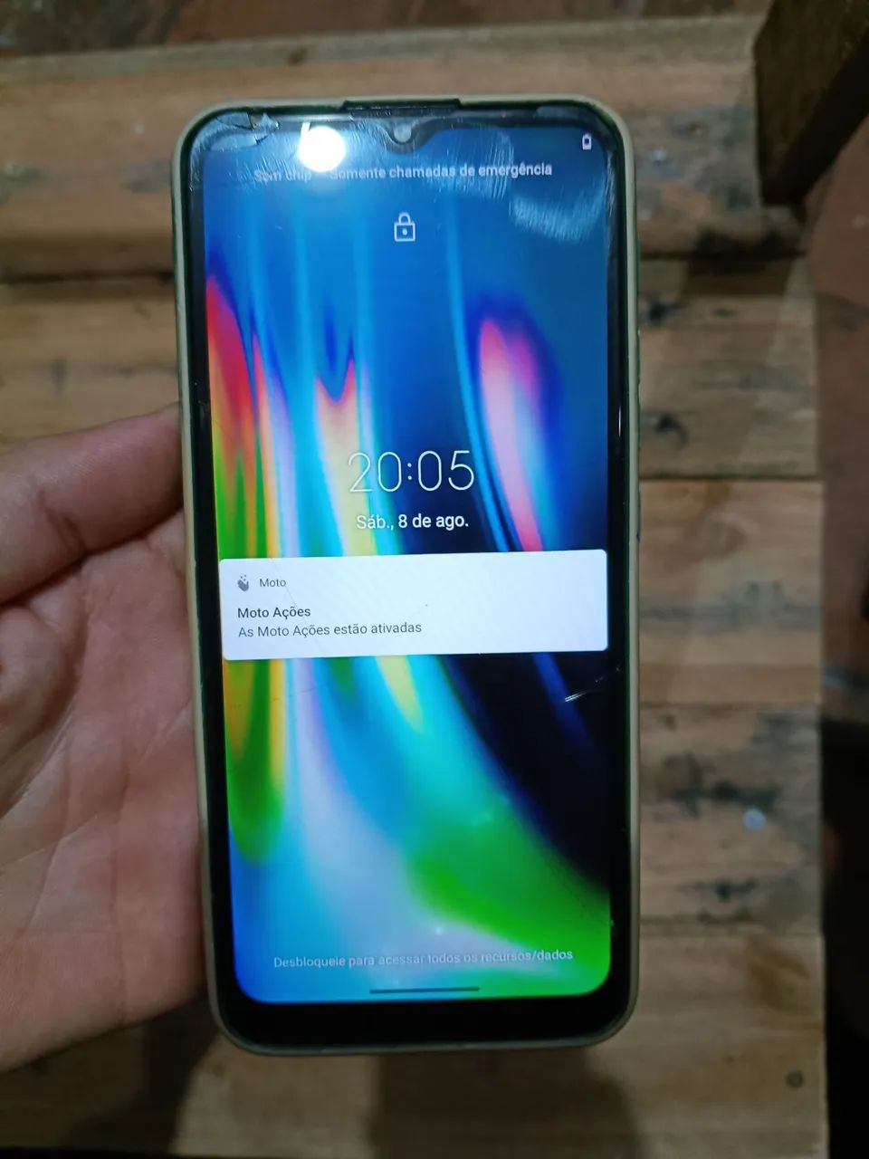 Celular moto g9 play 