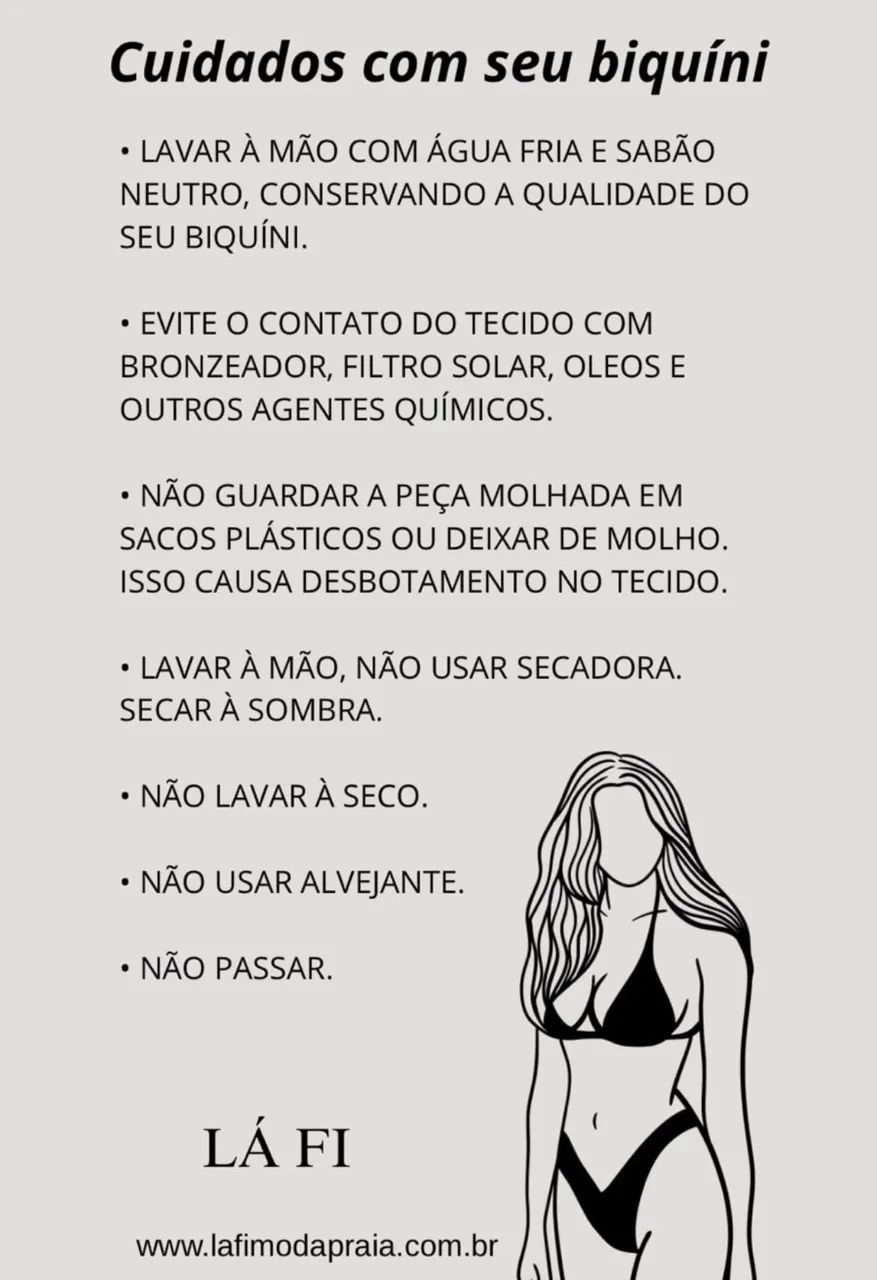 Conjunto biquíni poá marrom com branco  - Foto 3