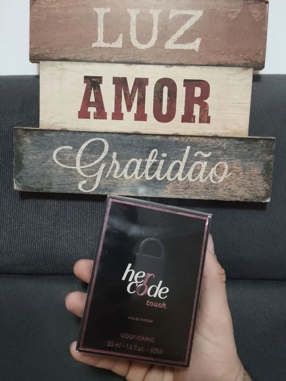Perfume her code touch eua de parfum