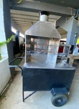 Carrinho de churrasco usado  - Foto 2