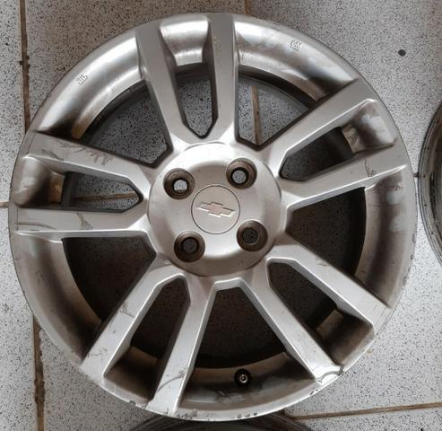 Jogo de rodas aro 16 Chevrolet Sonic 4x100 - Originais - Foto 5