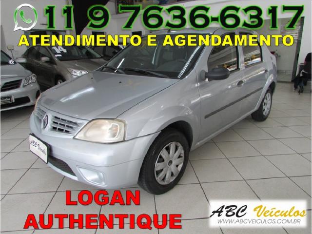 Logan Authentique 1.0 Flex - Ano 2008 - Bem Conservado - Foto 2
