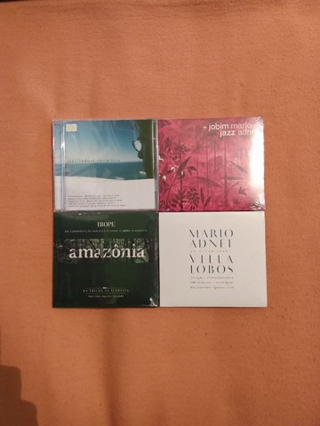 Quatro CD's lacrados de Mário adnet 