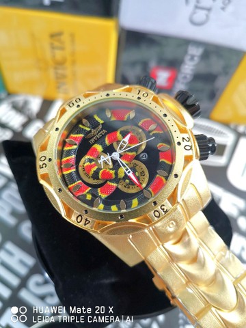 relógio invicta coral