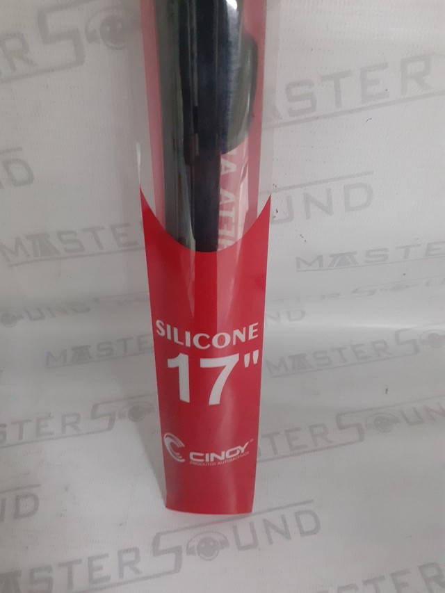 Palheta silicone universal. 17". Nova. Colocada. 
