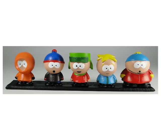 Bonecos South Park kit 5 Coleção Eric Kenny Kyle Stan Butters - Foto 3