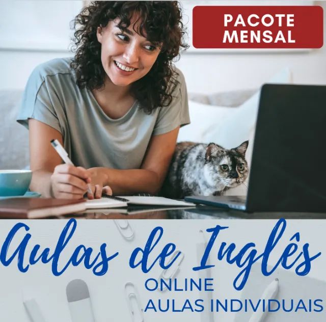 Aulas de inglês online AO VIVO