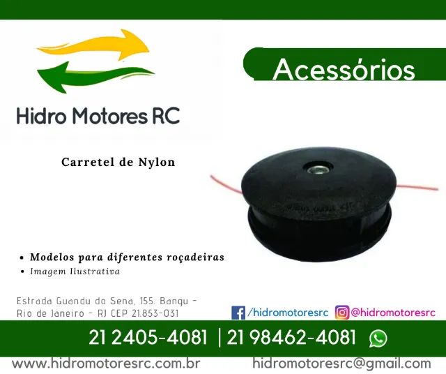 Carretel de nylon