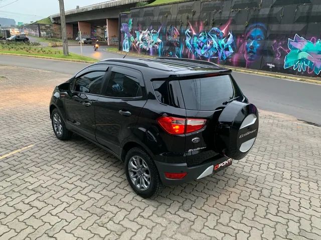 ECOSPORT FREESTYLE 2014! 1.6! BANCO DE COURO! IMPECÁVEL! - Foto 7