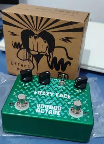 VOODOO OCTAVE FUZZY FACE　エフェクター $40 FUZZY FACE Octave Pedal - Guitar & Bass Sound Samples - YouTube