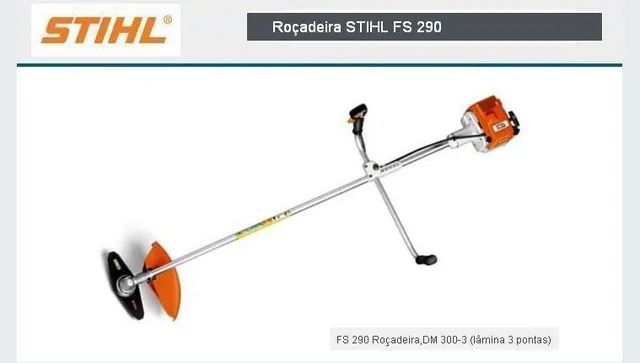 Roçadeira Stihl FS-291 Preço campeão