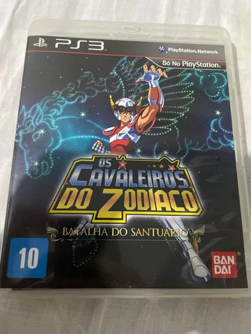 Jogo Usado Cavaleiros do Zodiaco Bravos Soldados PS3 - Game Mania