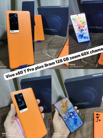 Vivo X60T Pro plus + 12 GB + 256 GB Laranja