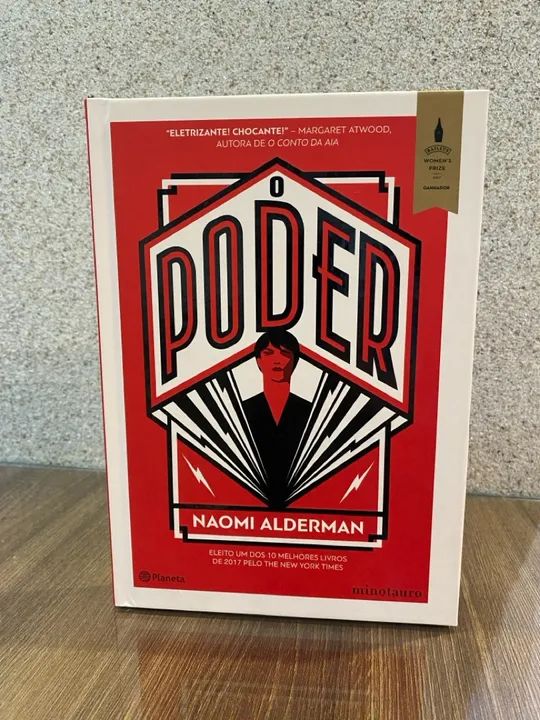 Livro O Poder Capa dura da Naomi Alderman