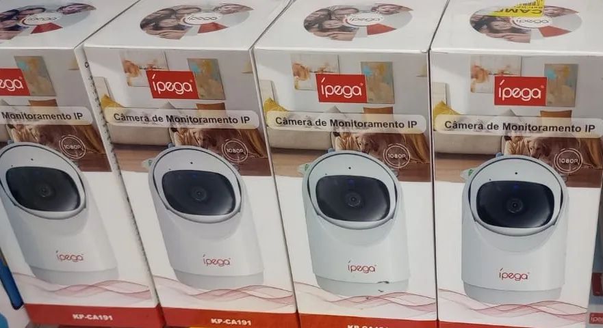 Camera de Monitoramento Wi Fi IP, entregamos e ac cartões - Foto 2