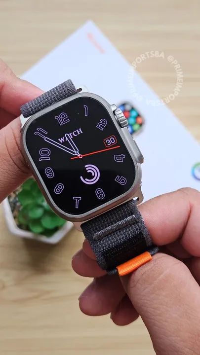 Smartwatch iWO Watch W69 Plus Amoled - Com 03 Brindes - Promoção da Semana! - Foto 3