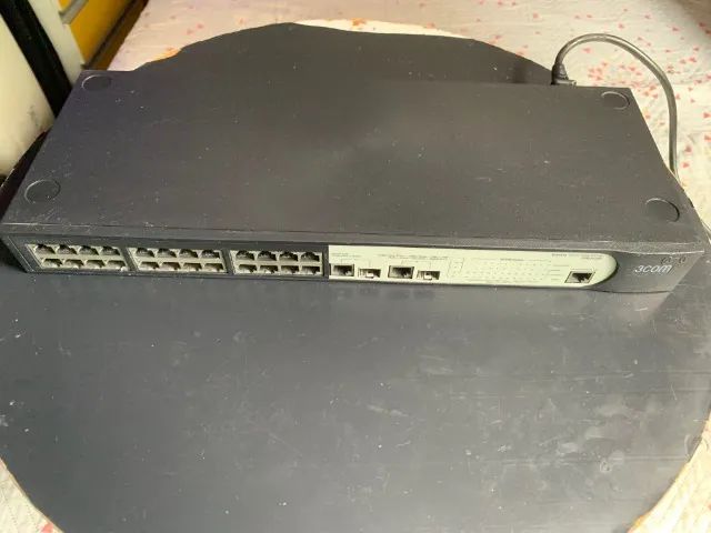Roteador Cisco 1905 + Switch 3com 2226 Sfp Plus, No Estado! - Foto 4
