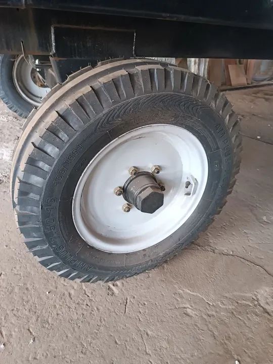 Promoção Carreta Agrícola Luma 6 T de Ferro Nova! - Foto 4