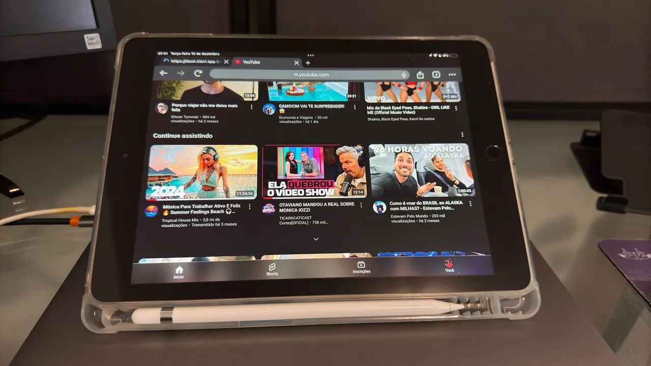 iPad 6 com Apple Pencil + case  - Foto 2