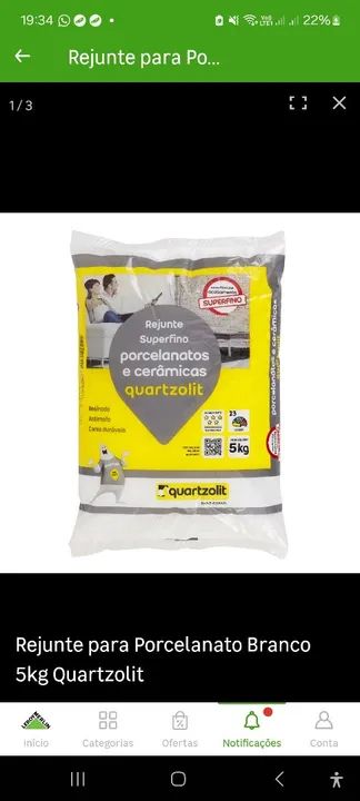 Quartizolit rejunte branco 5kg