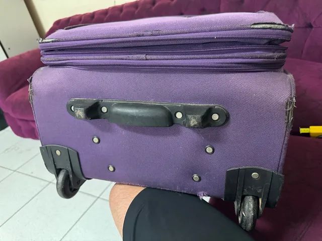 Mala de viagem roxa modern fish  - Foto 5
