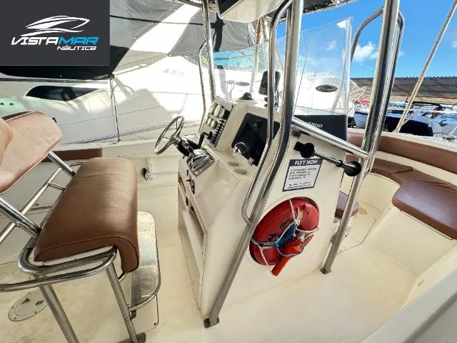 Lancha Fishing 26 com motor Mercury 4T  - Foto 5