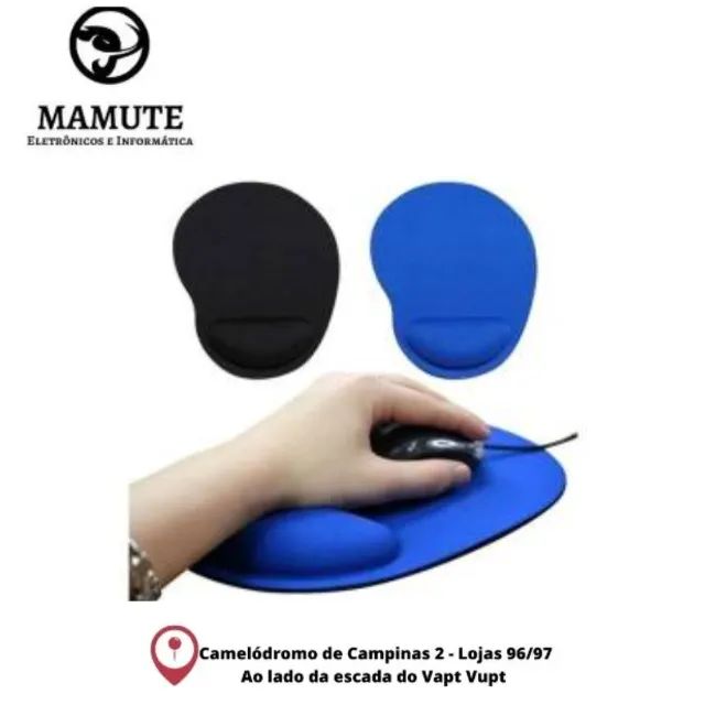 Mousepad com Apoio de Braço de Silicone