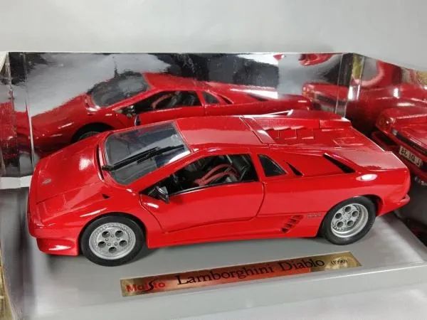 Miniatura Lamborghini Diablo Intex 1/18 (caixa) - Foto 2