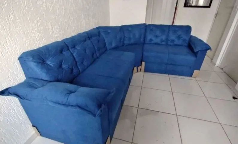 Sofá de canto com 6 lugares - Novo direto da Fabrica  - Foto 2