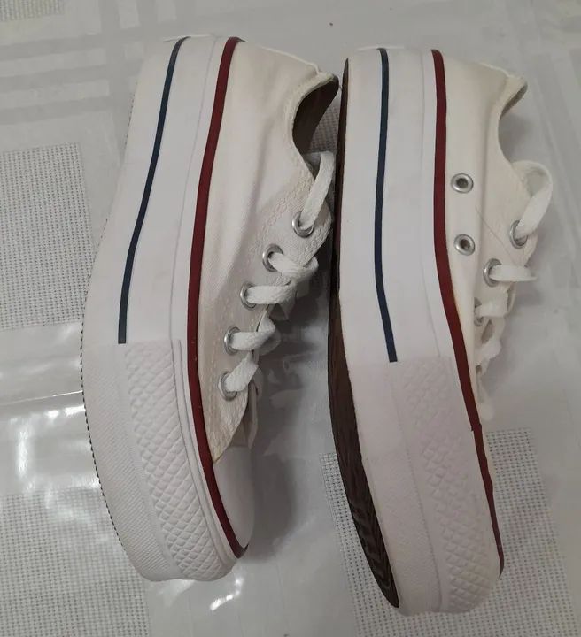 Star Branco Plataforma All Star Tamanho 33 Tênis All All Star