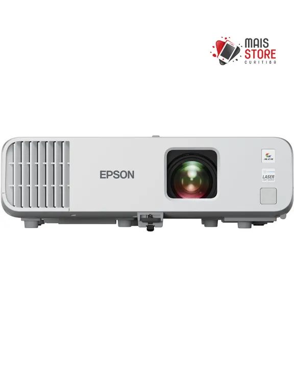 Projetor Laser Epson Powerlite L260F 1080P 3LCD 4600 Lumens Wifi - Branco (Novo/Lacrado - Foto 2
