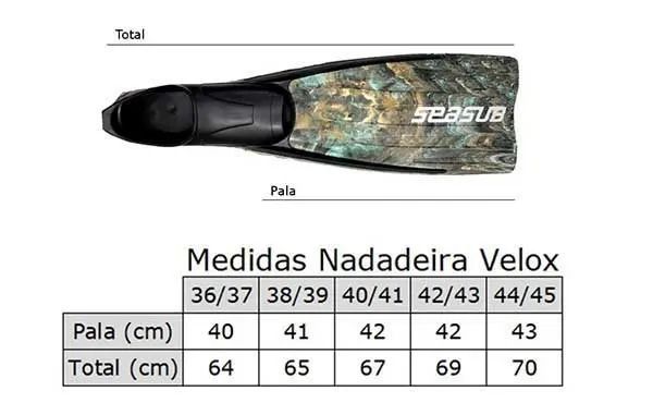 Nadadeira Velox - Foto 4