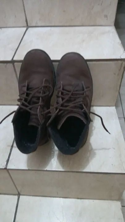 Bota Masculina Marrom - Foto 5