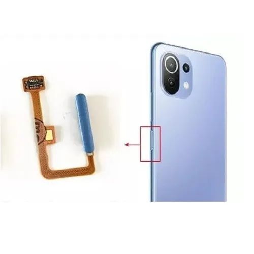 NOVO | Botão Power Digital Xiaomi Mi 11 Lite Azul  - Fazemos Entrega - Foto 2