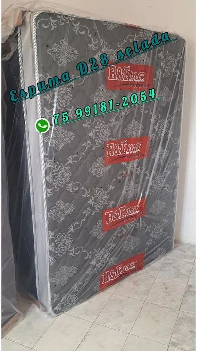 Cama box D28 Selado - Novo!!!