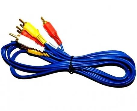 Cabo áudio e vídeo 3 x 3 RCA - Foto 3