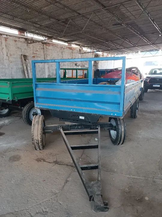 Promoção Carreta Agrícola Luma 6 T de Ferro Nova! - Foto 2