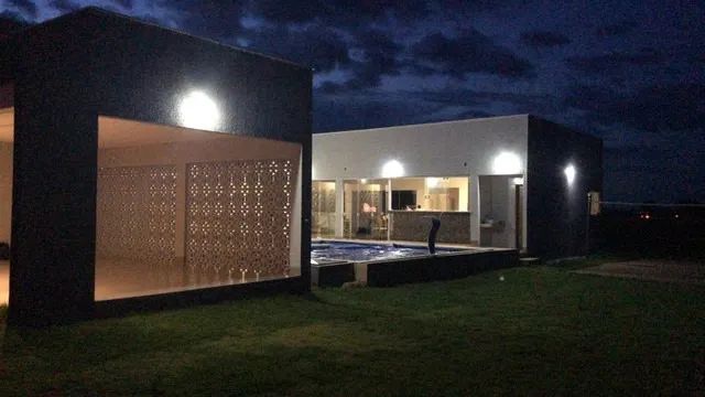 Aluguel de chácara temporada 4 suítes - pertinho de trindade e Goiânia - Foto 2