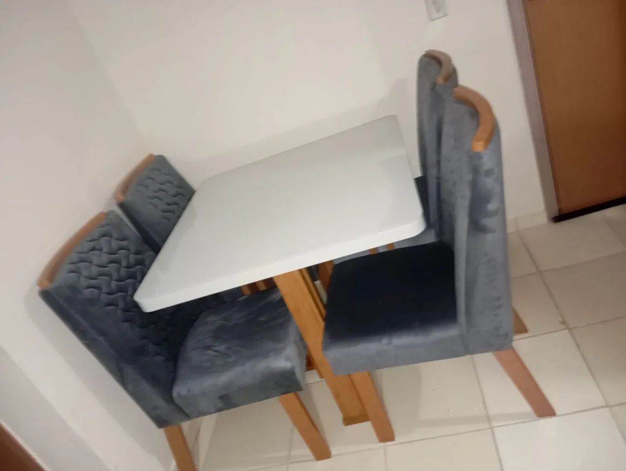 Mesa de jantar 90x90 Santiago MDF