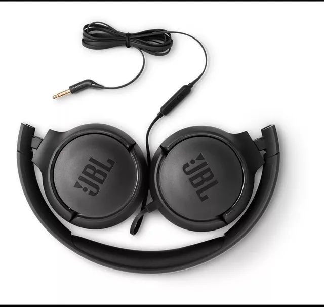 Fone de ouvido com fio e microfone JBL TUNE 500 original lacrado  - Foto 2