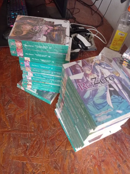 Re:Zero - Começando uma Vida em Outro Mundo - Livro 1 ao 19
