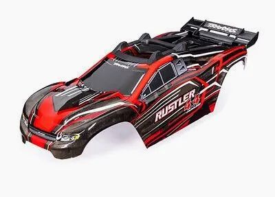 Bolha Original Traxxas Para Automodelo Rc Rustler 4x4 - Zerada!