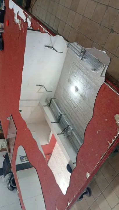 Espelho porta retrato base de bolo  - Foto 4